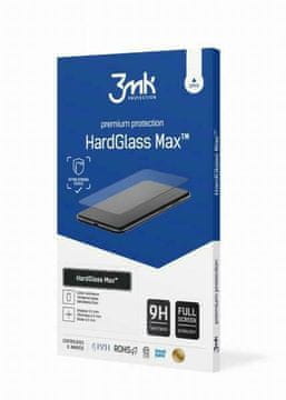 3MK Kaljeno staklo za Samsung Galaxy A54 HardGlass Max crno