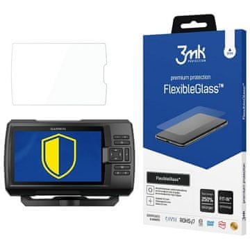 3MK Hibridno staklo za Garmin Striker Plus 7sv FlexibleGlass