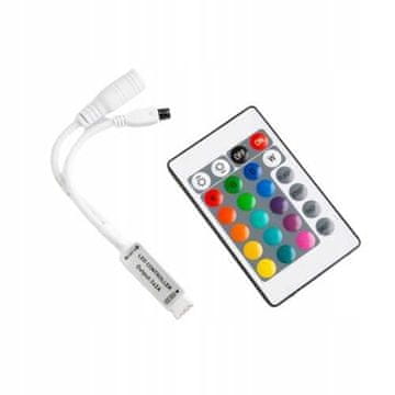 RGB LED kontroler s IR daljinskim upravljačem 72W