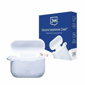 3MK Silikonska futrola za AirPods Pro s karabinerom, crna