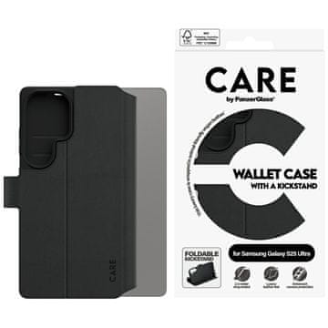 PanzerGlass Zaštitna futrola za Samsung Galaxy S25 Ultra s postoljem, crna