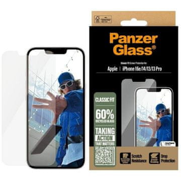 PanzerGlass Kaljeno staklo za iPhone 16e Classic Fit
