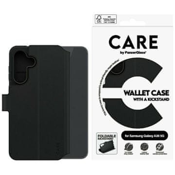 PanzerGlass Samsung Galaxy A36 5G futrola-novčanik sa stalkom, crna