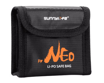Sunnylife Sigurno kućište otporno na vatru za 3 DJI NEO baterije - 3 baterije