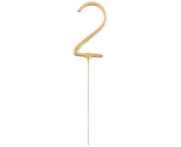 GoDan Prskalice zlatne boje broj 2, 17 cm