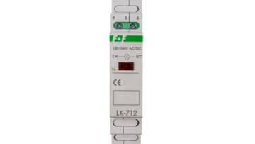 FF Modularna svjetiljka 1-fazna crvena 130-260V AC/DC LK-712R-130-260V