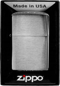 Zippo Upaljač Zippo, brušeni krom, 1 JET