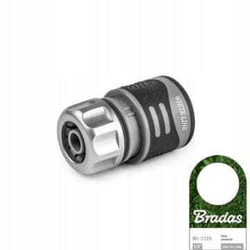 Bradas WL-2126 Bijeli brzi konektor 1/2"