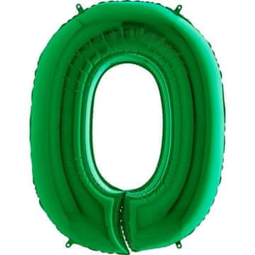 Grabo Folija balon broj 0 zeleni - 102 cm