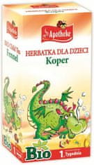 Apotheke ČAJ ZA DJECU - KOPAR NAKON 6 MJESECI ORGANSKI