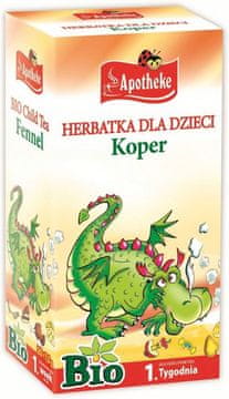 Apotheke ČAJ ZA DJECU - KOPAR NAKON 6 MJESECI ORGANSKI