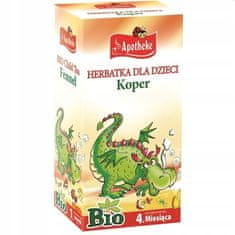 Apotheke ČAJ ZA DJECU - KOPAR NAKON 6 MJESECI ORGANSKI