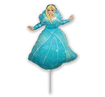Flexmetal Folija balon princeza Elsa - Frozen, 35 cm, štapić