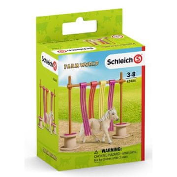 Schleich 42484 set zavjesa s lepršavim konjićem iz Farm Worlda
