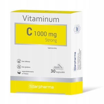 Starpharma Vitaminum C 1000 mg Snažan dodatak prehrani kapsule 30 kom.