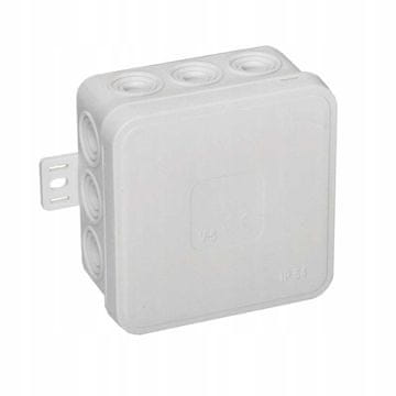 V7 Fleksibilna kutija 100x100x41mm klik bijela