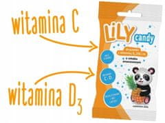 Anlily Dražei s okusom ananasa s vitaminom C i D bomboni, 40g