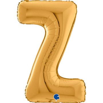 Grabo Folija balon sa slovom Z, 66 cm, zlatni