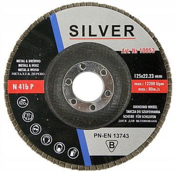 Silver SREBRNA BRUSNA KREPICA 80 125 mm