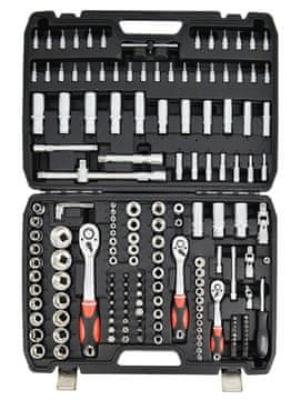 awtools set ključeva 173 dijela 1/2"/3/8"/1/4" crne linije
