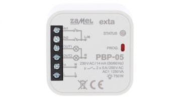 Zamel Bistabilni 2-kanalni ugradbeni relej 230V AC PBP-05 EXT10000254