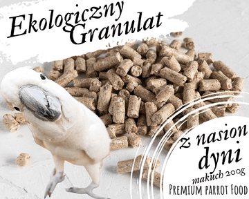 Premium hrana za papige - granule od bundeve - za sve papige 150 g