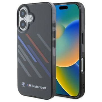 Bmw Hardcase Motosport maskica s nasumičnim prugama za iPhone 16 Plus