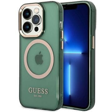 Guess MagSafe maskica za iPhone 14 Pro Max zelena
