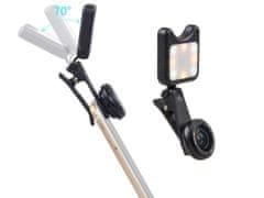 Apexel APL-3663FL objektiv 0.36X širokokutni 15X makro + LED lampa crna