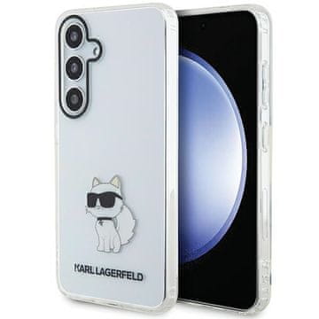 Karl Lagerfeld Karl Lagerfeld KLHCS24MHNCHTCT maska za S24+ S926 prozirna IML Choupette