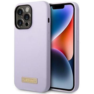 Guess Futrola za iPhone 14 Pro MagSafe ljubičasta