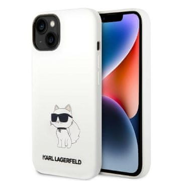 Karl Lagerfeld silikonska MagSafe maskica za iPhone 14 Plus bijela