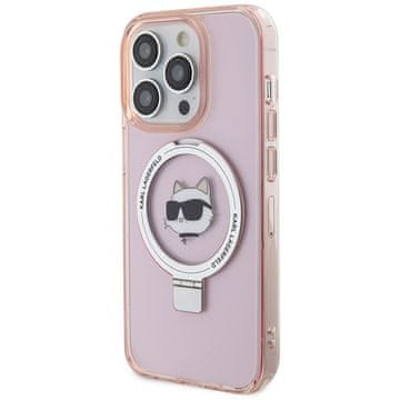 Karl Lagerfeld Karl Lagerfeld Futrola Tvrda Futrola S Prstenom I Stalkom Za Iphone 15 Pro Max 6.7 Choupette