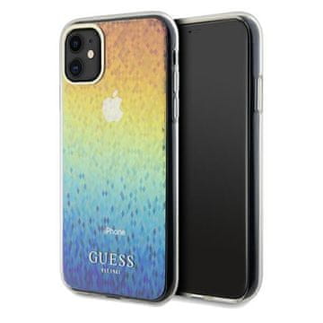 Guess Navlaka Guess IML Faceted Mirror Disco Iridescent za iPhone 11 / Xr - višebojna
