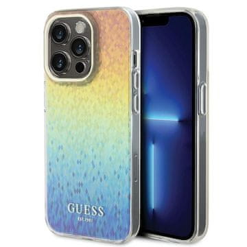 Guess Navlaka Guess IML Faceted Mirror Disco Iridescent za iPhone 14 Pro - višebojna