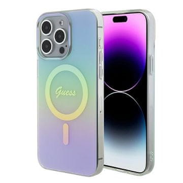 Guess MagSafe IML Iridescentna maskica za iPhone 15 Pro Max