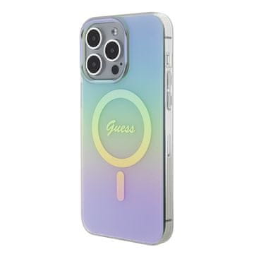 Guess Guess Futrola Za Iphone 15 Pro Max Za Magsafe Tvrda Futrola Iml Iridescent
