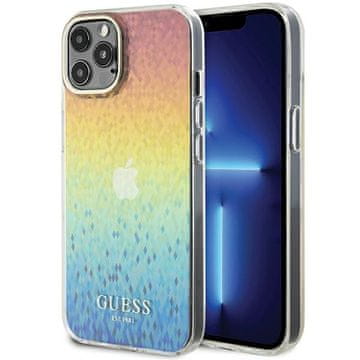 Guess Navlaka Guess IML Faceted Mirror Disco Iridescent za iPhone 12 / 12 Pro - višebojna