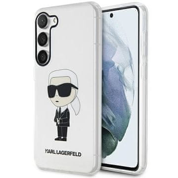 Karl Lagerfeld Prozirna maskica za Samsung Galaxy S23 Plus, Ikonik