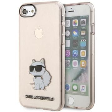 Karl Lagerfeld iPhone 7 Hardcase Ikonik Choupette Pink
