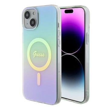 Guess Futrola Guess GUHMP15MHITSQ IML Iridescent MagSafe za iPhone 15 Plus 6.7" - tirkizna