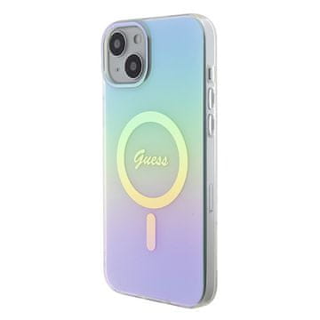 Guess Guess Tvrda Futrola Za Iphone 15 Plus 14 Plus 6.7 Za Magsafe Iridescent