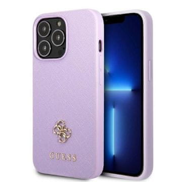 Guess Guess Saffiano 4G maska za iPhone 13 Pro Max (6,7") - ljubičasta