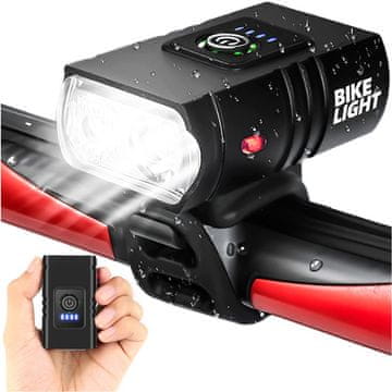 prednje vodootporno svjetlo za bicikl LED rasvjeta za bicikl 800lm 2 LED