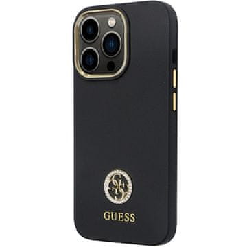 Guess Guess Tvrda Silikonska Futrola S Logom Strass 4G Za Iphone 13 Pro High