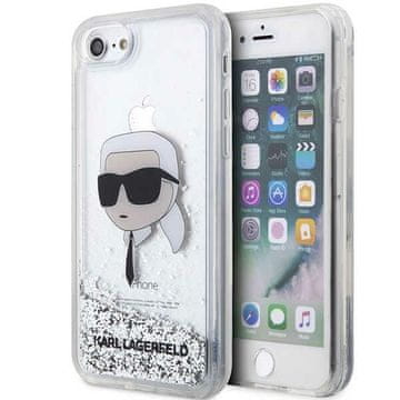 Karl Lagerfeld Karl Lagerfeld KLHCI8LNKHCH iPhone 7/8/SE (2020/2022) srebrna maska