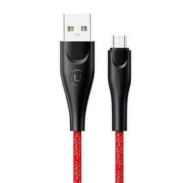 USAMS 3m MicroUSB kabel za brzo punjenje, crveni