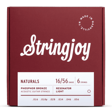 IN NB1656 NATURALS fosforno brončane žice za akustičnu rezonatorsku gitaru 16-56