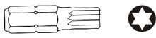 JS. torx vrh T30x75mm 6-kutni 10mm