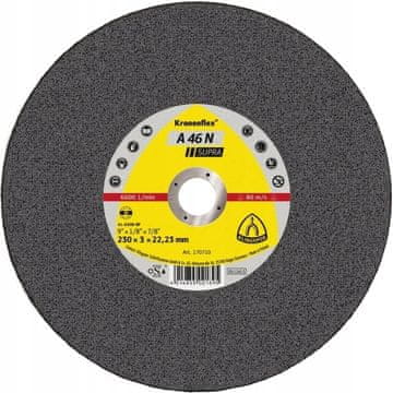 KLINGSPOR A46N aluminijska rezna ploča 125x2,5 mm